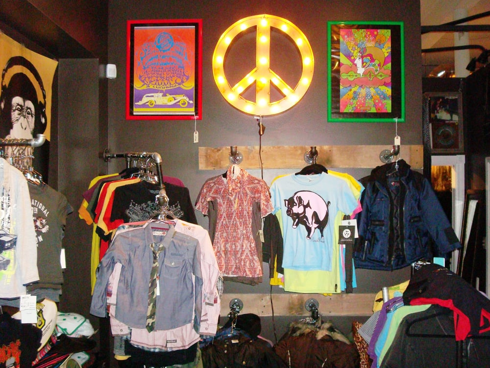 Eclectic clothing stores