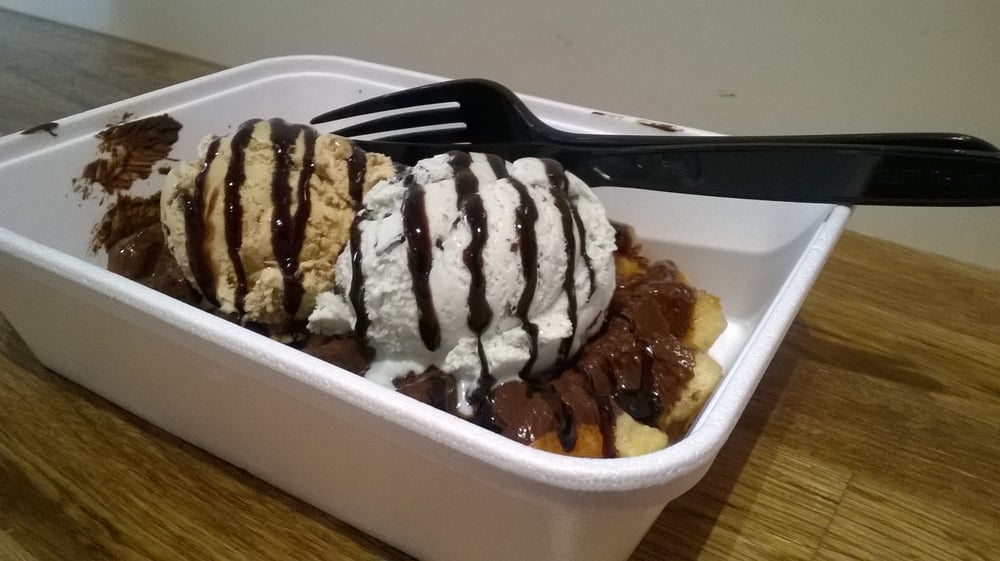 Waffle Monster 20 Photos Desserts Sauchiehall Street Glasgow