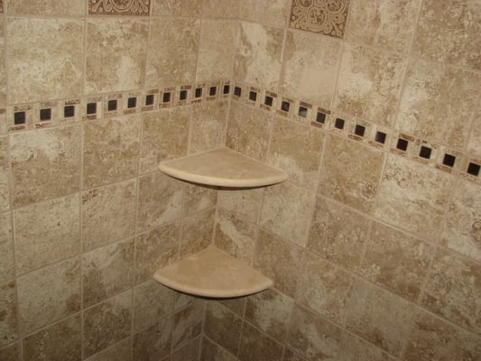 ceramic tile shower with marble corner shelves marlton nj yelp ceramic tile shower with marble corner shelves marlton nj yelp