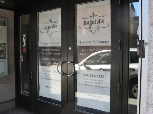 Bagatelle Terrasse