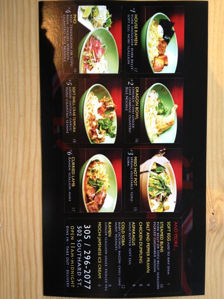 Kojin Noodle Bar Japanese Key West, FL Reviews Photos Menu Yelp