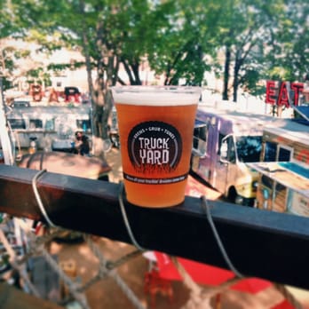 Truck Yard - Dallas, TX, United States. The view from the tree house