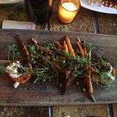 Farmhouse - Chicago, IL, United States. Peas and carrots with chèvre and fresh herbs.