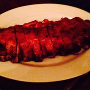 Chicago Q - Chicago, IL, United States. Full slab o'Competition Baby Back Ribs ($40.50): These babies were tender but averagey aka not winnin' da Gemmy-Q competition!