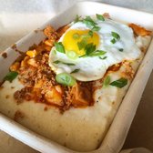 Honey Butter Fried Chicken - Chicago, IL, United States. Brunch chicken and grits. Fantastic!