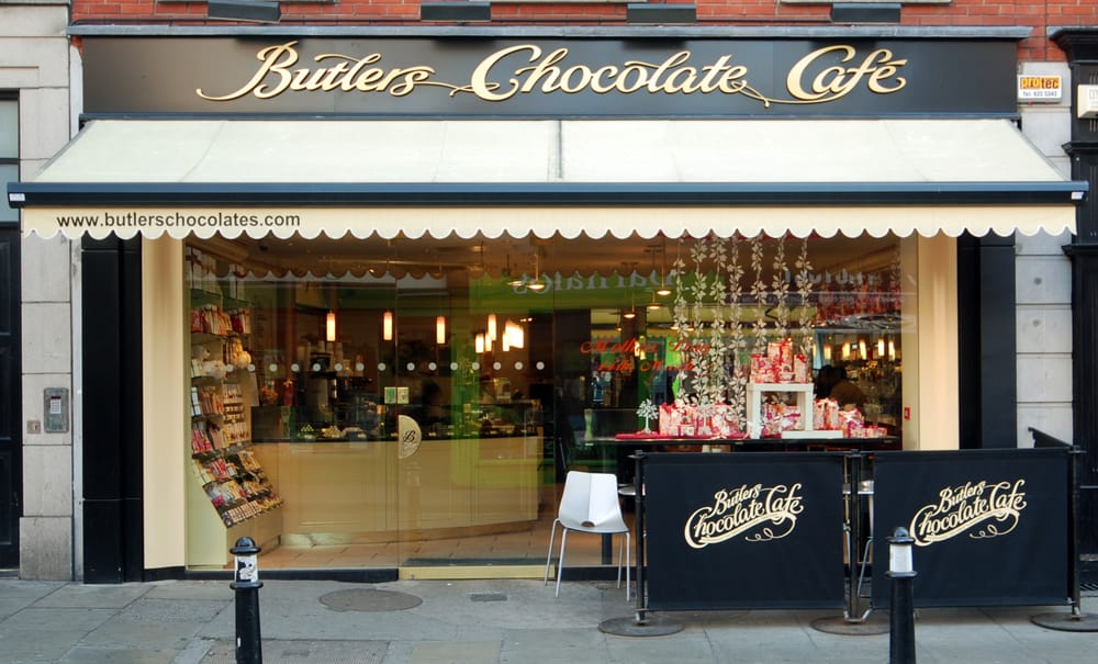 Butlers Choclate Café Coffee & Tea North Inner City Dublin