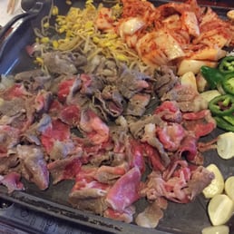 Oh! My SamGyupSal - Duluth, GA, United States. First round of briskets