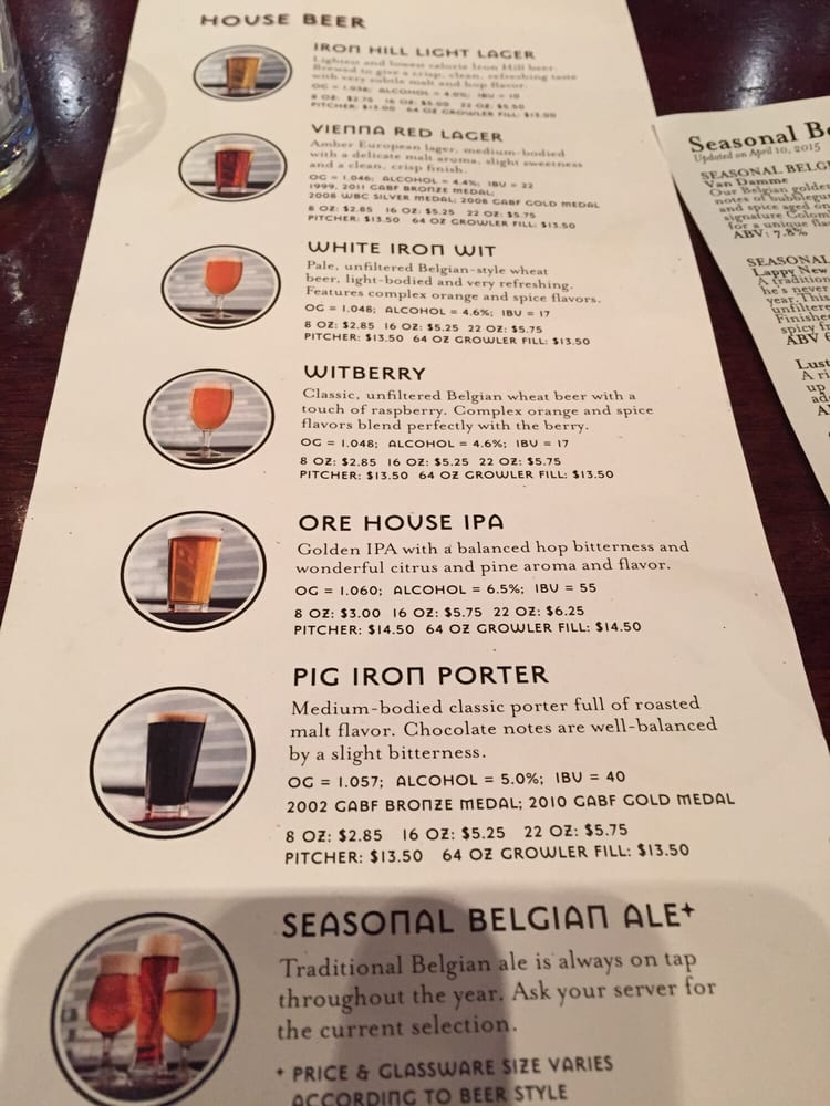 Iron Hill Brewery & Restaurant Chestnut Hill Philadelphia, PA Yelp