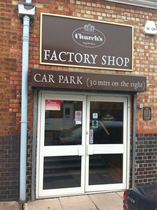 Church’s Factory Shop Shoe Stores Spencer street Church’s Factory Shop Shoe Stores Spencer street