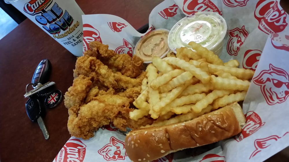 Raising Cane’s Chicken Fingers Fast Food Houston, TX Yelp