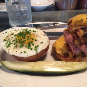 Au Cheval - Chicago, IL, United States. Bologna sandwich with egg (optional), along with excellent music and atmosphere. Cant beat this