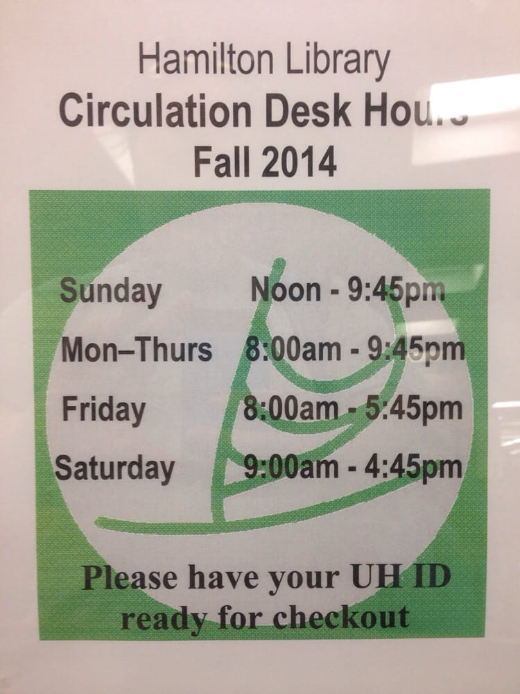 Hamilton Library Libraries Honolulu, HI Yelp