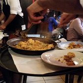 Cafe Ba-Ba-Reeba! - Chicago, IL, United States. Paella being served.