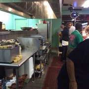 Tarks Of Dania Beach - Dania Beach, FL, United States. View from the counter seats