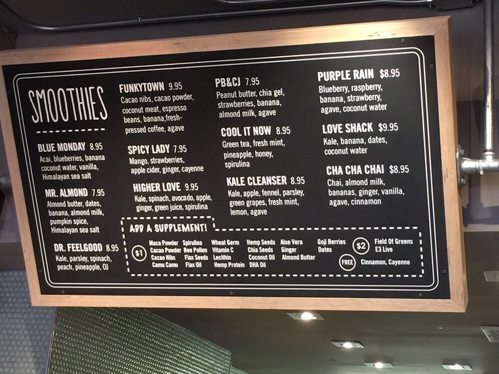 The Juice Shop 36 Photos Juice Bars & Smoothies Flatiron New