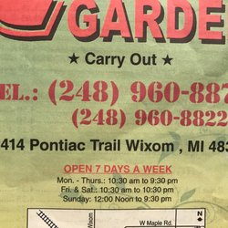 China Garden 19 Reviews Chinese 49414 Pontiac Trl, Wixom, MI China Garden 19 Reviews Chinese 49414 Pontiac Trl, Wixom, MI
