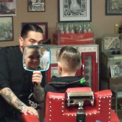 Hawleywoods Barber Shop - Costa Mesa, CA, United States. Turning boy ...