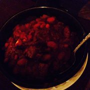 Chicago Q - Chicago, IL, United States. Upgraded side o'American Kobe brisket baked beans: Gemmy spin on BB, but how the FUC do you bake a bean?!