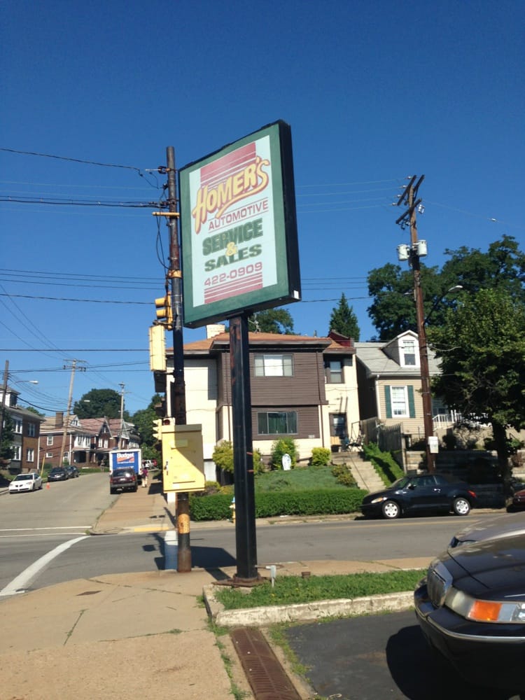 Homer’s Service Center Auto Repair Greenfield Pittsburgh, PA