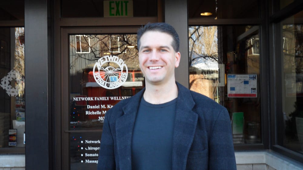 Dr. Danny Knowles in front of the Network Family Wellness Center ...