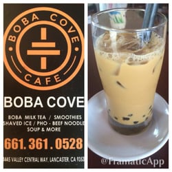 Boba Cove & Café logo