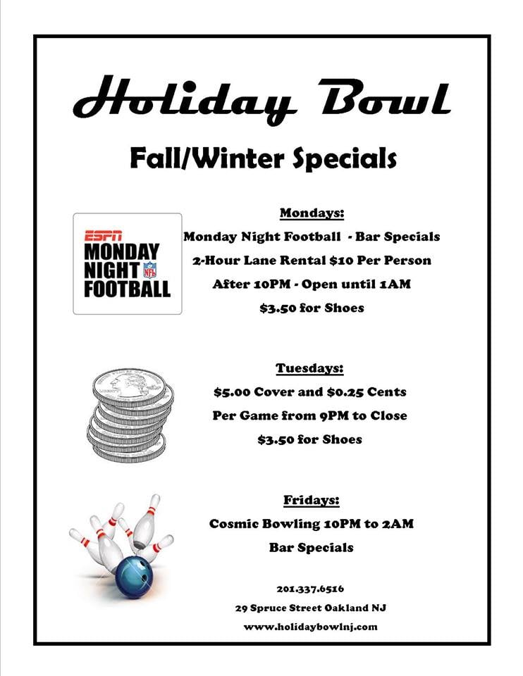 Holiday Bowl 22 Photos Bowling Oakland, NJ Reviews Yelp