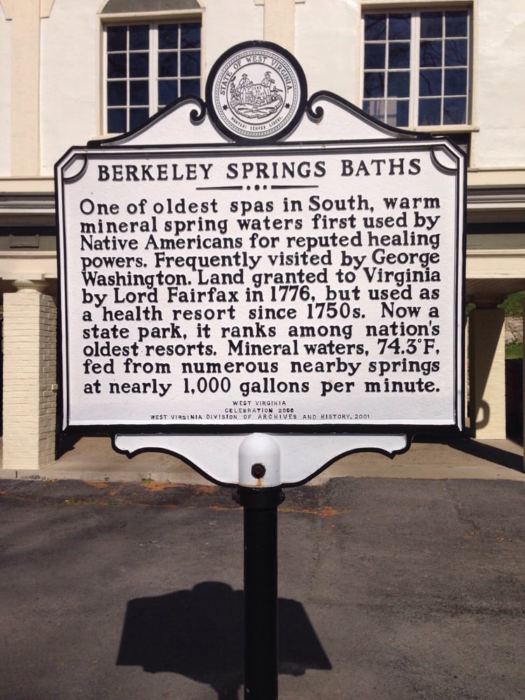 Berkeley Springs State Park Bath House Yelp