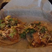 Del Seoul - Chicago, IL, United States. Fish tacos