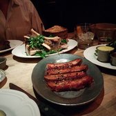 Bavette's Bar & Boeuf - Chicago, IL, United States. thick cut bacon and bone marrow