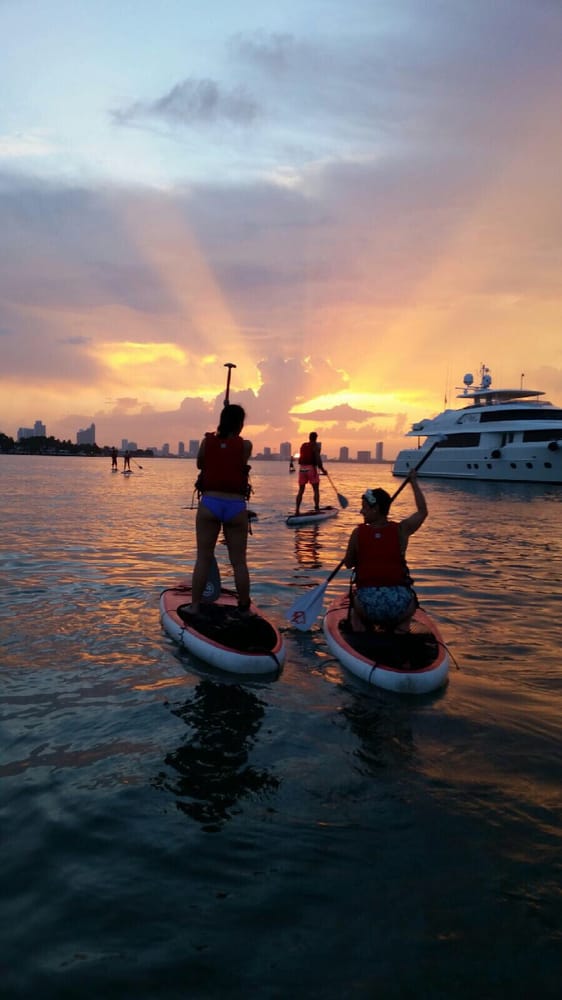 Beautiful Paddle Board Sunset! Yelp