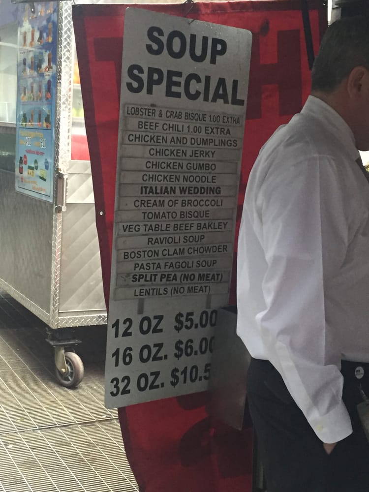 SOUP Cart Food Stands Theater District New York, NY Reviews