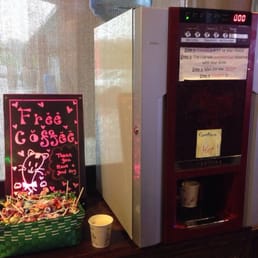 Oh! My SamGyupSal - Duluth, GA, United States. Free coffee!! Options are: coffee with milk, cappuccino, and hot chocolate. Nice end to a delicious dinner.