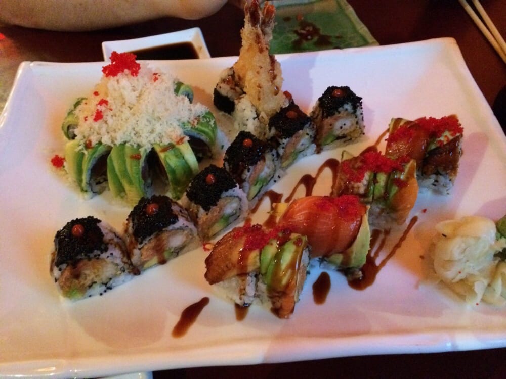 Blackjack sushi roll