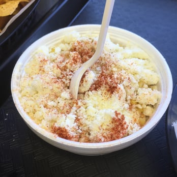 L' Patron Tacos - Chicago, IL, United States. Creamy cheesy Elote side