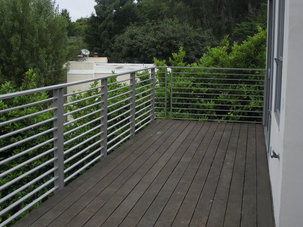 Deck Railings, mild steel with powder coated finish Yelp