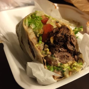 L' Patron Tacos - Chicago, IL, United States. Carne asada burrito.. Should of said no lettuce! Still pretty good!