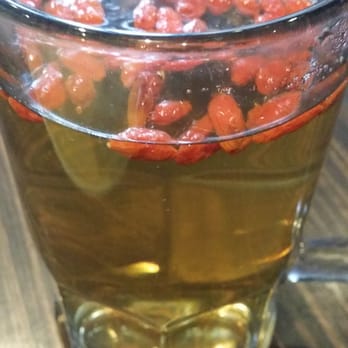 House of Nanking - Goji berry tea - San Francisco, CA, United States
