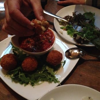 Scopa Restaurant - Arancini- yum! - Healdsburg, CA, United States