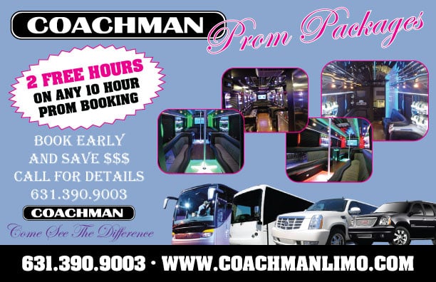 Coachman Luxury Transport Prom Packages