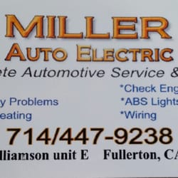 Miller Automotive Electric