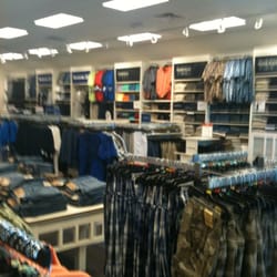 Casual male clothing store
