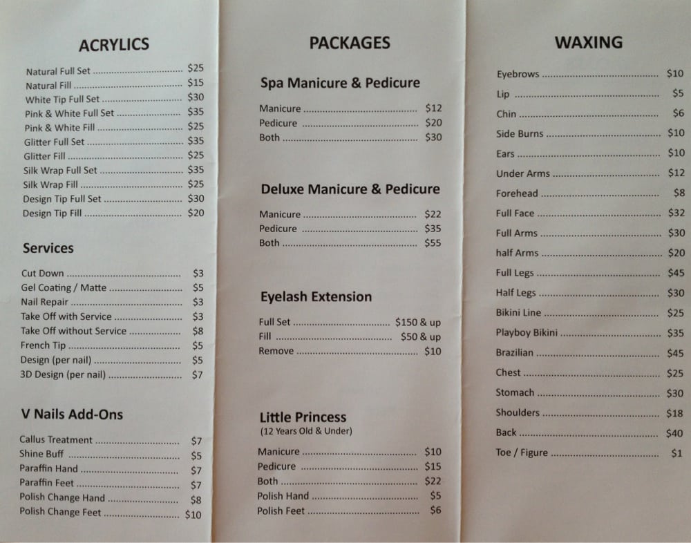 V Nails Nail Salons Glendale Glendale, CA Reviews Photos Yelp