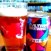 Burger Bar Chicago - Chicago, IL, United States. Evil Twin Brewing Hipster Ale - Yumm