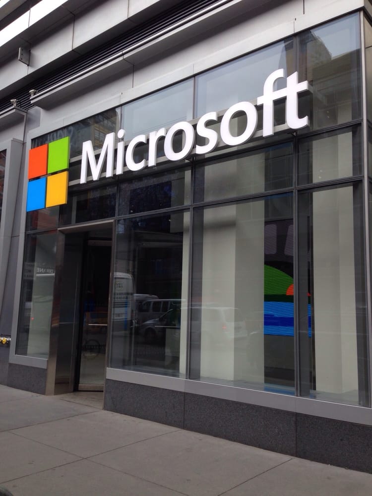 entrance yelp microsoft technology center