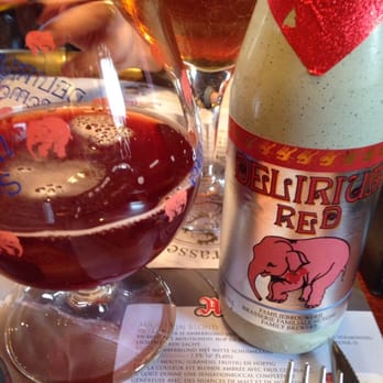 Bierbrasserie Cambrinus - Bruges, West-Vlaanderen, Belgium. Delirium Red