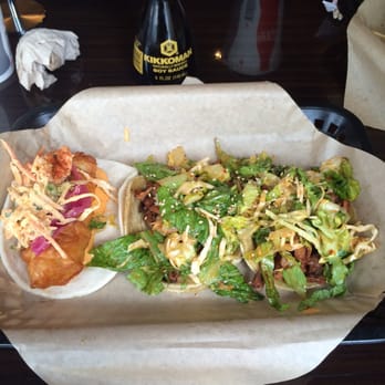 Del Seoul - Chicago, IL, United States. Fish, BBQ pork, BBQ chicken. All delicious you can't go wrong with any of them!