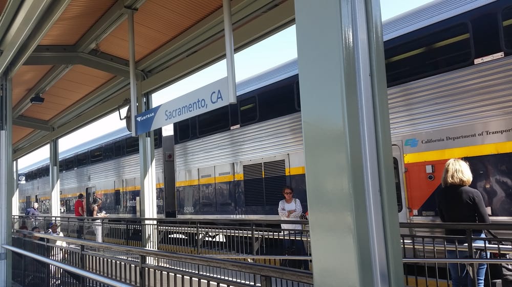 Sacramento amtrak station public transportation downtown