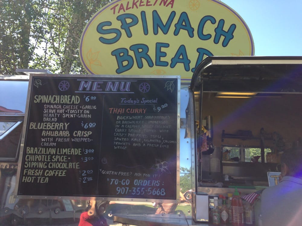 Talkeetna Spinach Bread 16 Photos Street Vendors Talkeetna, AK