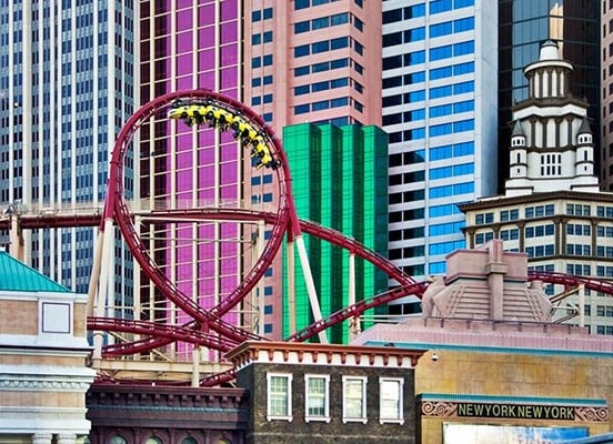 New York New York Hotel Vegas Roller Coaster New York New York Hotel Vegas Roller Coaster