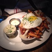 Au Cheval - Chicago, IL, United States. Mmmmm aioli fries with an egg.